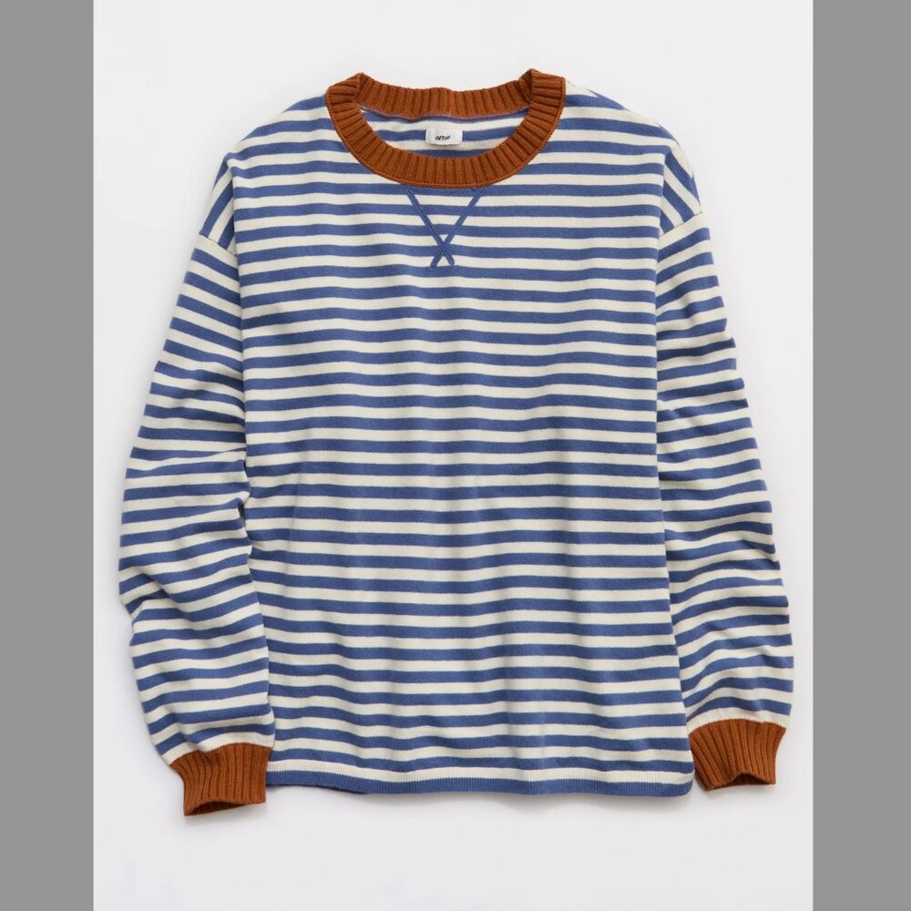 Aerie Sunday Soft Crew Sweater